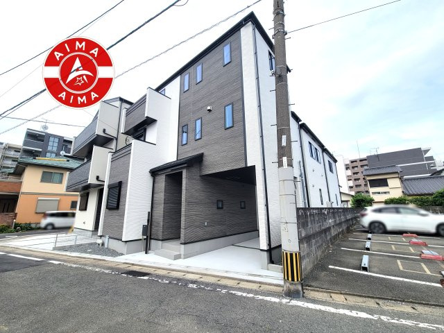 春日市春日原東町4丁目第1-4棟(C号棟)の外観|デザイン性のある外観です。