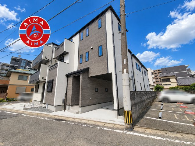 春日市春日原東町4丁目第1-4棟(C号棟)の外観|デザイン性のある外観です。