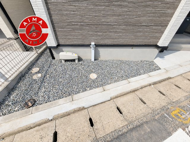 春日市春日原東町4丁目第1-4棟(C号棟)の庭|お庭で自由な時間を過ごせます。