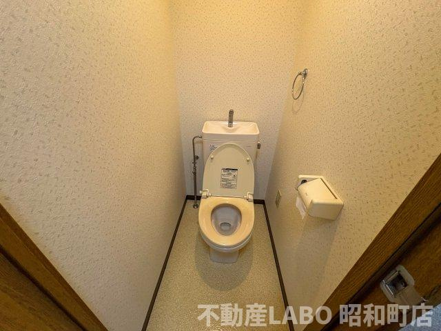 ラッキーセンター河堀口マンションのトイレ