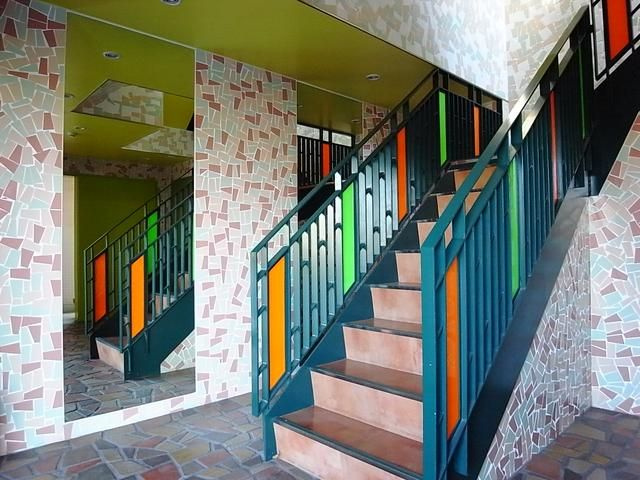 足立区江北７丁目の賃貸マンションのエントランス
