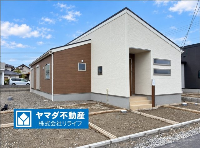 【商談中】リーブルガーデン　大垣市青木町　全４区画分譲の外観|■３号棟
■YAMADA電機の　ヤマダ不動産　株式会社リライフ　大垣店■
省エネ・耐震性◎の一建設の家。　
日本の風土に調和する木造軸組工法。フラット３５はＳＡを取得！１０年間の金利優遇あり！　