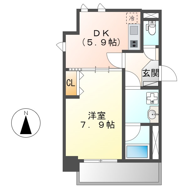 良庵の間取り