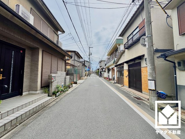 伏見区両替町１３丁目の前面道路含む現地写真