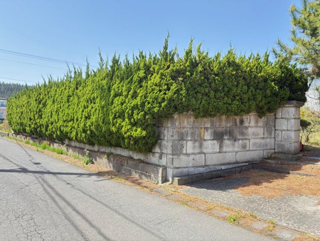小人町売地の前面道路含む現地写真