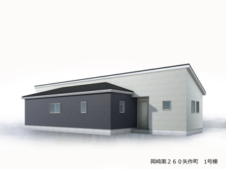 【外観パース】 | リーブルガーデン岡崎第260矢作町　 | 完成予想図