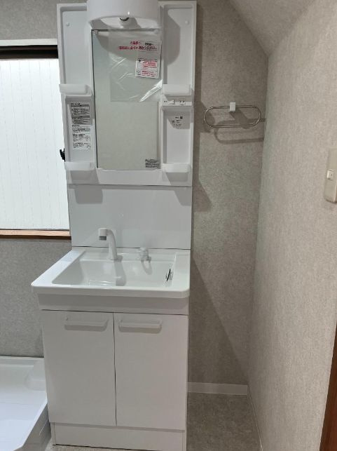 水道筋3丁目テラスの独立洗面台