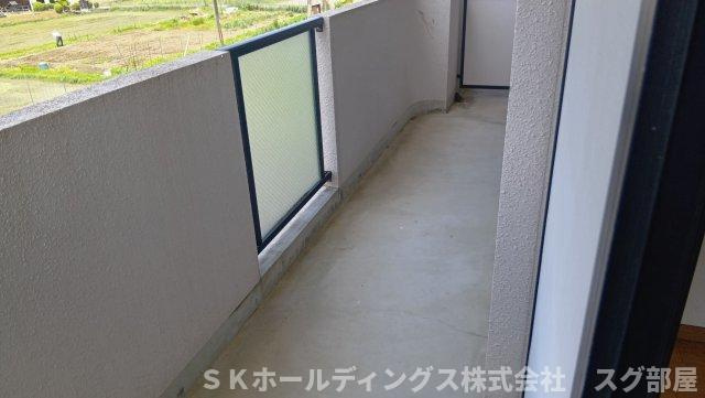 シャトレT１のバルコニー