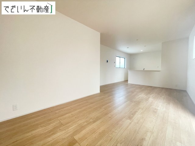 【居間・リビング】 | Livele Garden.S羽生市南羽生(南羽生駅Ⅱ)　新築住宅 | ≪1号棟≫
現地(2026年8月撮影)