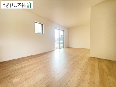 【居間・リビング】 | Livele Garden.S羽生市南羽生(南羽生駅Ⅱ)　新築住宅 | ≪1号棟≫
現地(2026年8月撮影)