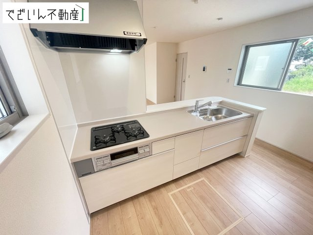 【キッチン】 | Livele Garden.S羽生市南羽生(南羽生駅Ⅱ)　新築住宅 | ≪1号棟≫
現地(2026年8月撮影)
