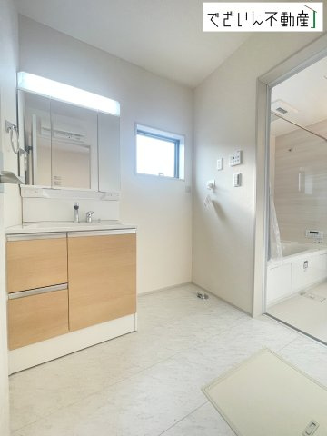 【独立洗面台】 | Livele Garden.S羽生市南羽生(南羽生駅Ⅱ)　新築住宅 | ≪1号棟≫
現地(2026年8月撮影)