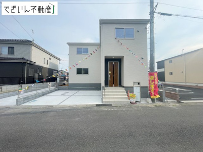 【外観】 | Livele Garden.S羽生市南羽生(南羽生駅Ⅱ)　新築住宅 | ≪1号棟≫
現地(2026年8月撮影)