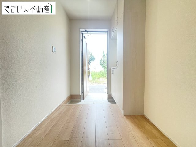 【玄関】 | Livele Garden.S羽生市南羽生(南羽生駅Ⅱ)　新築住宅 | ≪1号棟≫
現地(2026年8月撮影)