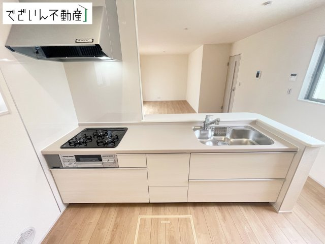 【キッチン】 | Livele Garden.S羽生市南羽生(南羽生駅Ⅱ)　新築住宅 | ≪1号棟≫
現地(2026年8月撮影)