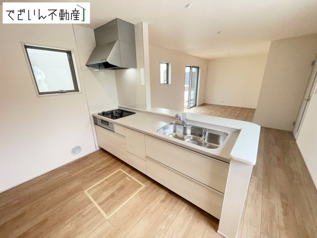 【キッチン】 | Livele Garden.S羽生市南羽生(南羽生駅Ⅱ)　新築住宅 | ≪1号棟≫
現地(2026年8月撮影)
