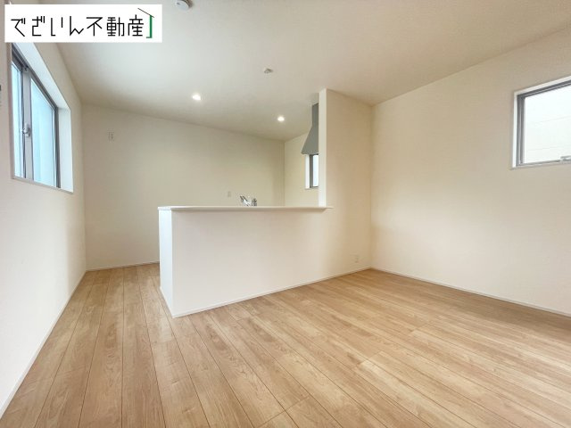【居間・リビング】 | Livele Garden.S羽生市南羽生(南羽生駅Ⅱ)　新築住宅 | ≪1号棟≫
現地(2026年8月撮影)