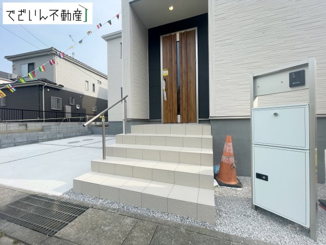 【玄関】 | Livele Garden.S羽生市南羽生(南羽生駅Ⅱ)　新築住宅 | ≪1号棟≫
現地(2026年8月撮影)
