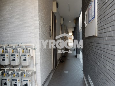ハーモニーテラス和田のその他共用部分|共用廊下♪