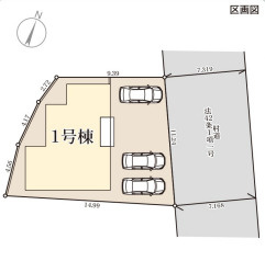 リーブルガーデン読谷村長浜の区画図