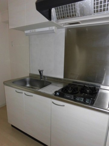 大阪市中央区瓦屋町１丁目の賃貸マンションのキッチン