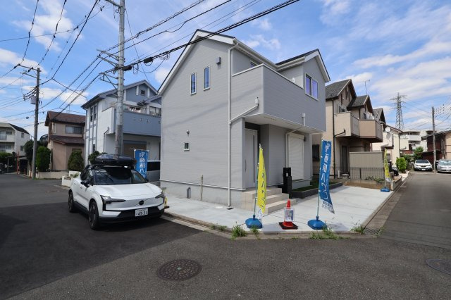 《仲介手数料無料》西東京市北町３丁目2-28新築一戸建てリナージュの外観|撮影日 2026年6月7日 13:20 晴れ