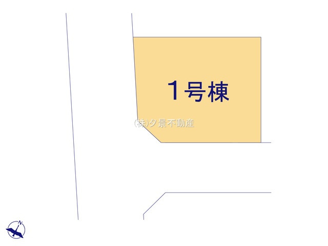 《仲介手数料無料》西東京市北町３丁目2-28新築一戸建てリナージュの区画図