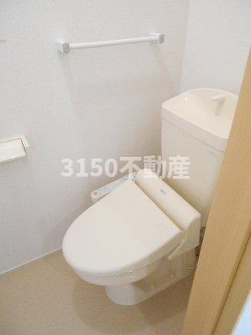 ブリアン　ソレイユのトイレ|清潔感のあるトイレです