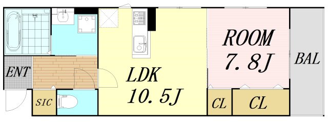 CASA PINO SOLO　の間取り