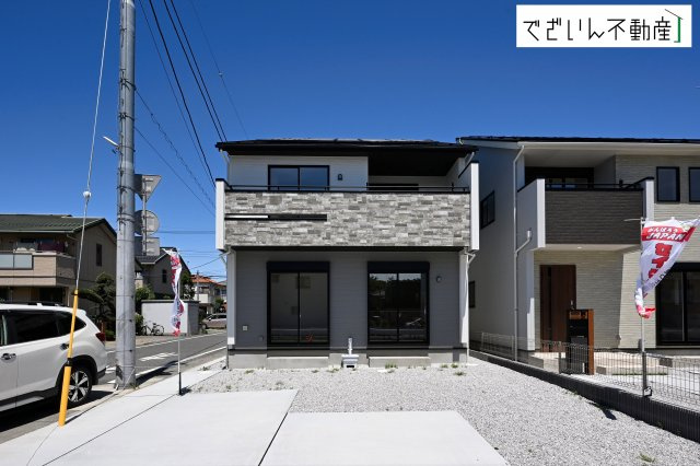 【外観】 | blooming garden熊谷市赤城町1丁目　新築住宅 | ≪1号棟≫
現地(2026年5月撮影)