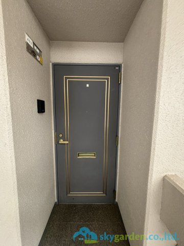 ウッドパーク本厚木の玄関