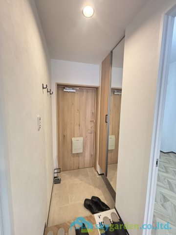 ウッドパーク本厚木の玄関