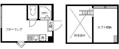 フェリスピーチ の間取り|間取りです。