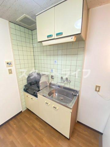 大阪市東淀川区下新庄１丁目の賃貸マンションのキッチン