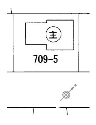 鶴ヶ島市下新田売地の土地図