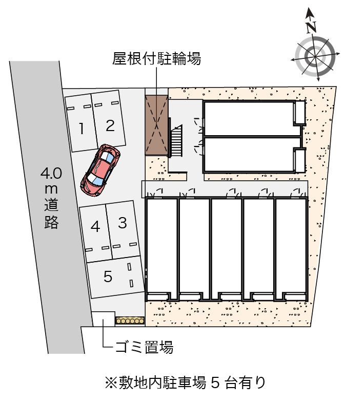 クレイノオークフォレストの区画図