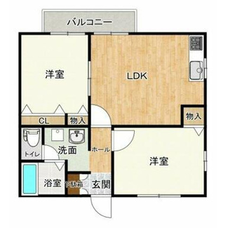 【間取り】 | ディアスＫ２