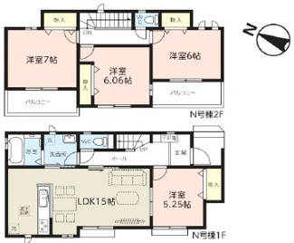 【間取り】 | 伊奈町小室　新築分譲住宅