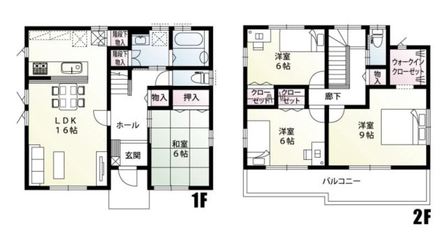 【間取り】 | 加須市南町　新築戸建　全5棟　3号棟