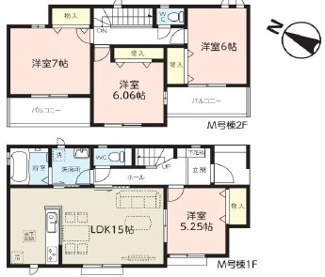【間取り】 | 伊奈町小室　新築分譲住宅