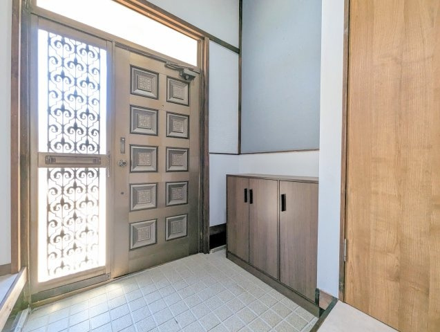 武1丁目戸建の玄関|毎日通る玄関はこちらです