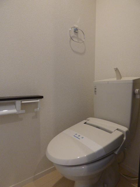 ゆうなぎ荘のトイレ|落ち着いたトイレです
