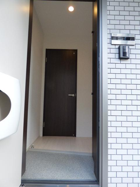 ゆうなぎ荘のエントランス|エントランスです