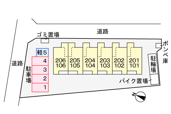【区画図】 | メゾンドルミエール