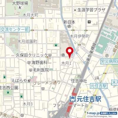 【地図】 | サカエフラット元住吉