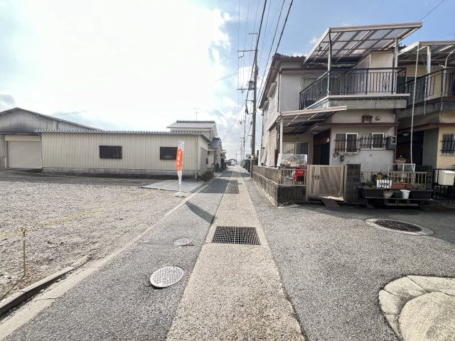 奈良市東九条町22期の前面道路含む現地写真