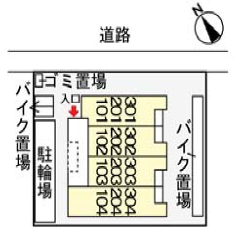 【区画図】 | メゾン　カレント