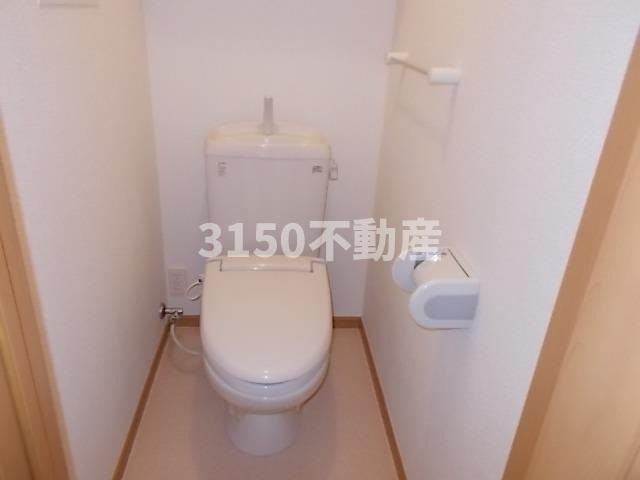 ヌーベルバーグⅡ　Ａ棟のトイレ|シンプルで使いやすいトイレです