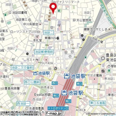 【地図】 | ヴェルステージ池袋