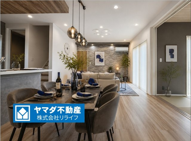 タマタウン　関市東新町　全2区画分譲の外観|「現地（202●年●月●日）撮影」　
■全体写真　
■ヤマダ不動産　株式会社リライフ　